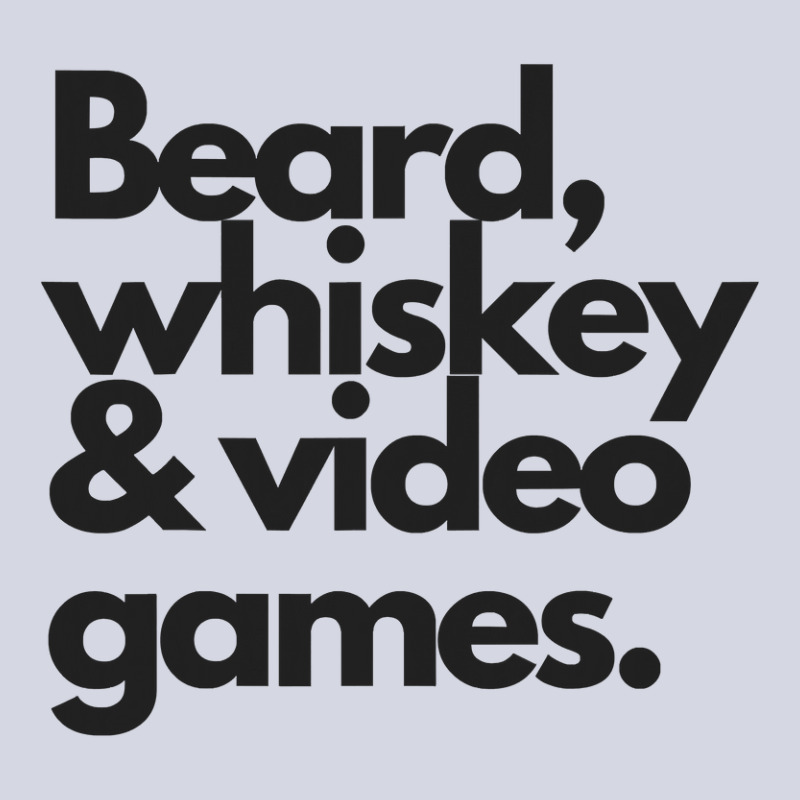 Beard, Whiskey   Video Games  Manly Whiskey Drinker Fleece Short | Artistshot