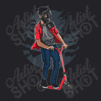 Gas Mask Scooter Youth Tee | Artistshot