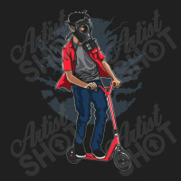 Gas Mask Scooter Ladies Polo Shirt | Artistshot