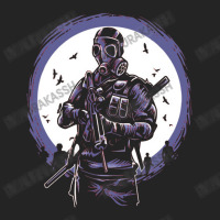 Gas Mask Soldier 3/4 Sleeve Shirt | Artistshot