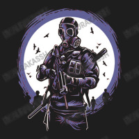 Gas Mask Soldier Classic T-shirt | Artistshot