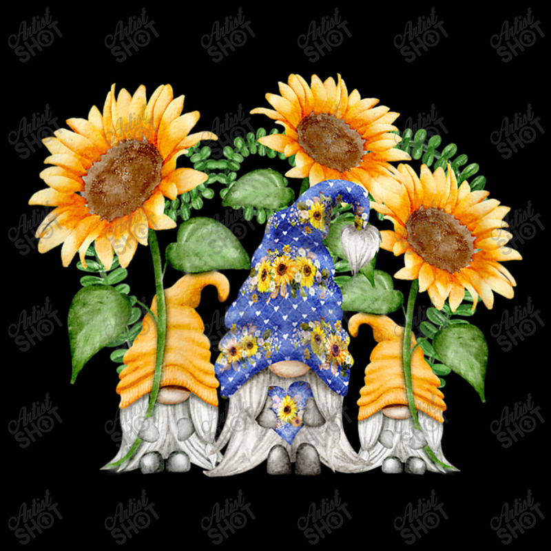 Womens Floral Sunflower Gnome Love & Heart For Hippies And Gardener Unisex Jogger | Artistshot