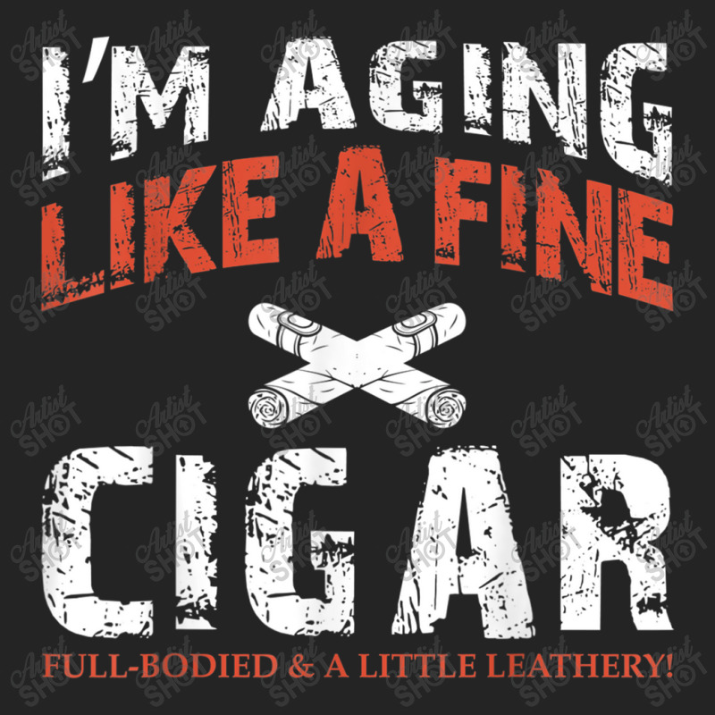 I'm Aging Like A Fine Cigar Old Man Drinking Music Retro 3/4 Sleeve Shirt | Artistshot