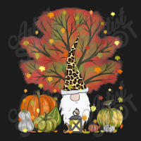 Womens Funny Fall Gnome Leopard Pumpkin Autumn Leaves Thanksgiving Hoodie & Jogger Set | Artistshot