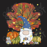 Womens Funny Fall Gnome Pumpkin & Coffee Lover Autumn Thanksgiving T-shirt | Artistshot