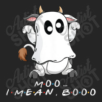 Womens Funny Halloween Moo I Mean Boo Funny Ghost Cow Unisex Hoodie | Artistshot