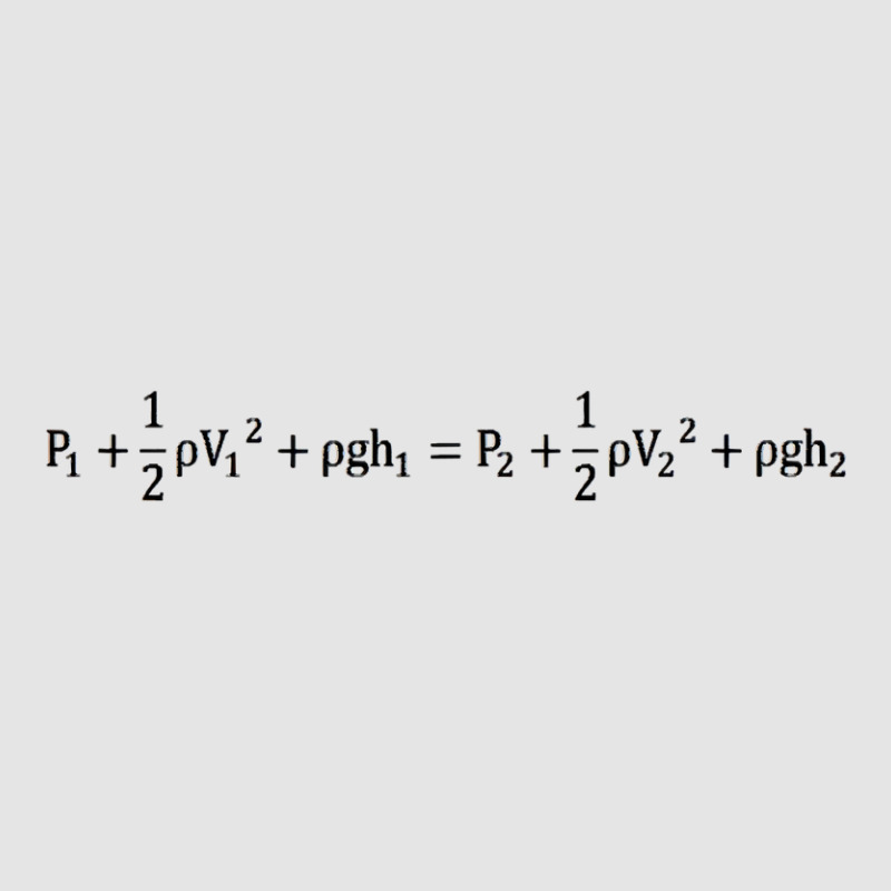 Bernoulli S Principle Equation Exclusive T-shirt by sieuduong86 | Artistshot