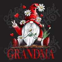 Womens Funny Love Being Called Grandma Gnome Valentine Day Matching T-shirt | Artistshot