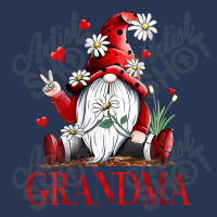 Womens Funny Love Being Called Grandma Gnome Valentine Day Matching Men Denim Jacket | Artistshot