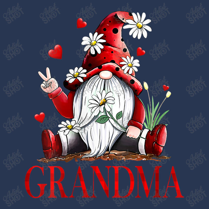 Womens Funny Love Being Called Grandma Gnome Valentine Day Matching Men Denim Jacket | Artistshot