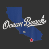 Ocean Beach California San Diego Ca Map T Shirt Baby Bodysuit | Artistshot