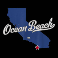 Ocean Beach California San Diego Ca Map T Shirt Toddler 3/4 Sleeve Tee | Artistshot