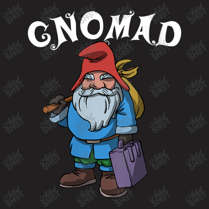 Womens Gnomad Travel Gnome Adventure Vacation Nomad T-shirt | Artistshot