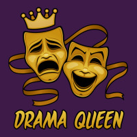 Drama Queen Comedy And Tragedy Gold Theater Masks Classic T-shirt | Artistshot