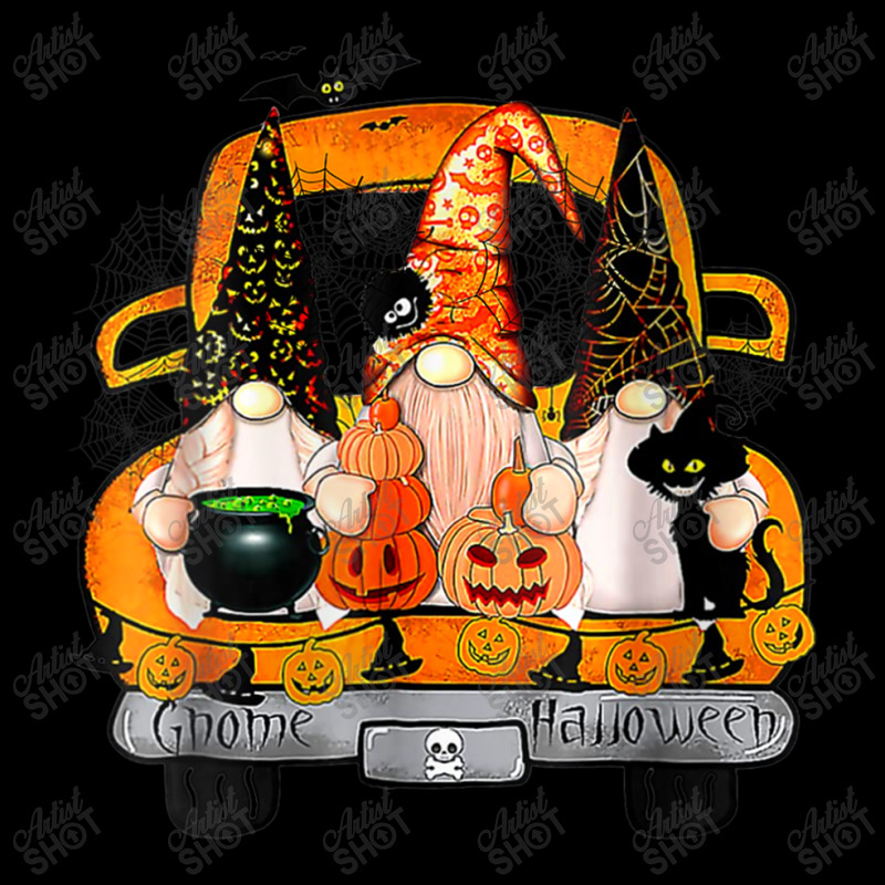 Womens Gnome Witch Halloween Pumpkin Autumn Fall Holiday 2022 Zipper Hoodie | Artistshot