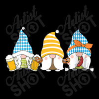 Womens Gnomes Eating Oktoberfest Prfetzel Sausage Bratwurst German V-neck Tee | Artistshot