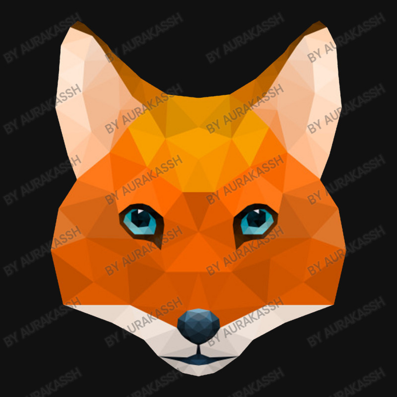 Geometric Animal Fox Baby Bibs by aurakassh | Artistshot