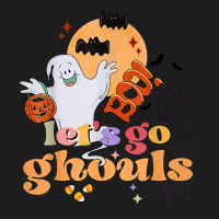 Retro Vintage Groovy Let's Go Ghouls Halloween Ghost Costume T Shirt Classic T-shirt | Artistshot