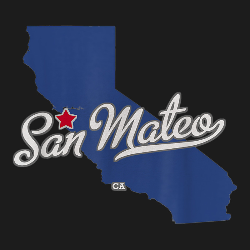 San Mateo California Ca Map T Shirt Hoodie & Jogger Set | Artistshot