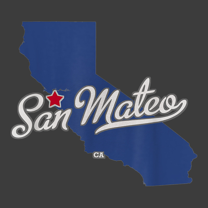 San Mateo California Ca Map T Shirt Men's Polo Shirt | Artistshot