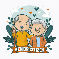 Senior Citizen Couple Old Senior Citizen T Shirt T-shirt | Artistshot