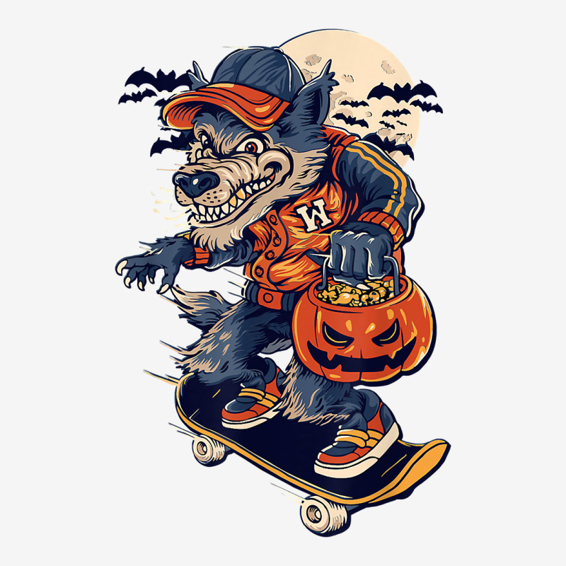 Skateboard Werewolf Kids Halloween T Shirt Classic T-shirt | Artistshot