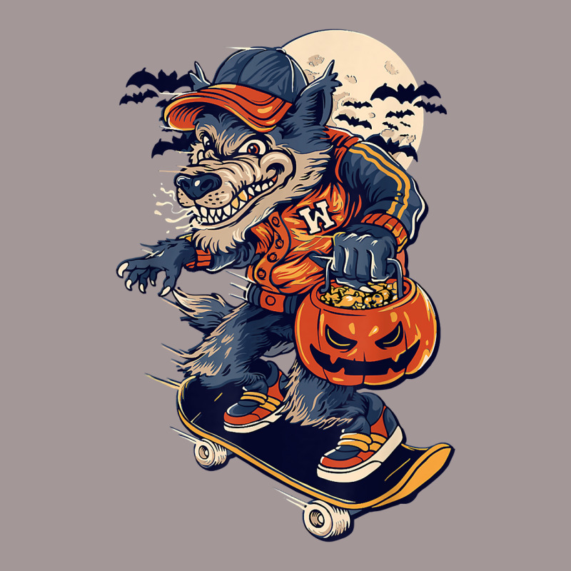 Skateboard Werewolf Kids Halloween T Shirt Vintage Short | Artistshot