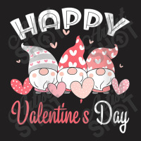 Womens Happy Valentine's Day Gnome Heart For Women Men Couples T-shirt | Artistshot