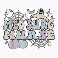 Spooky Med Surg Nurse Halloween Medical Surgical Nursing T Shirt T-shirt | Artistshot