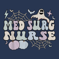 Spooky Med Surg Nurse Halloween Medical Surgical Nursing T Shirt Men Denim Jacket | Artistshot