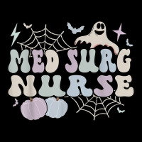 Spooky Med Surg Nurse Halloween Medical Surgical Nursing T Shirt Lightweight Hoodie | Artistshot