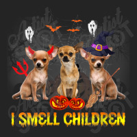 Womens I Smell Childen Funny Halloween Chihuahua 3/4 Sleeve Shirt | Artistshot