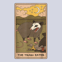 The Trash Eater Tarot Possum Halloween Card T Shirt Fleece Short | Artistshot