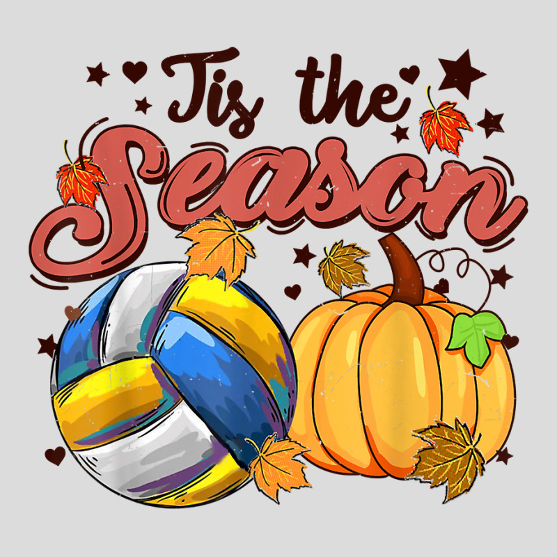 Tis The Season Volleyball Season Fall Vibes Autumn Retro T Shirt Men's Polo Shirt | Artistshot