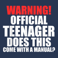 Warning! Offficial Teenager Come 13th Birthday Teenager T Shirt Men Denim Jacket | Artistshot