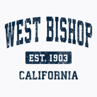 West Bishop California Ca Vintage Athletic Sports Design T Shirt T-shirt | Artistshot