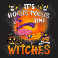 Womens Its Hocus Pocus Time Witches Flamingo T-shirt | Artistshot