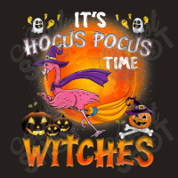 Womens Its Hocus Pocus Time Witches Flamingo Tank Top | Artistshot