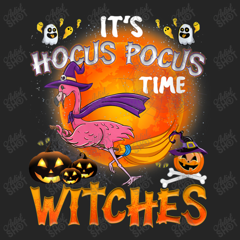 Womens Its Hocus Pocus Time Witches Flamingo Unisex Hoodie | Artistshot