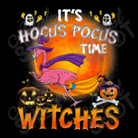 Womens Its Hocus Pocus Time Witches Flamingo Lightweight Hoodie | Artistshot