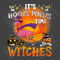 Womens Its Hocus Pocus Time Witches Flamingo Vintage T-shirt | Artistshot