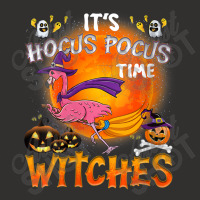 Womens Its Hocus Pocus Time Witches Flamingo Champion Hoodie | Artistshot