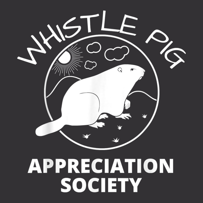 Whistle Pig Appreciation Society   Groundhog Shirt T Shirt Vintage Short | Artistshot