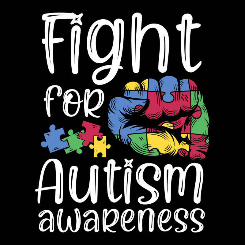 Fight For Autism Awareness World Autism Awareness Day 2021 T Shirt Women's V-Neck T-Shirt by DianneHenderson91 | Artistshot