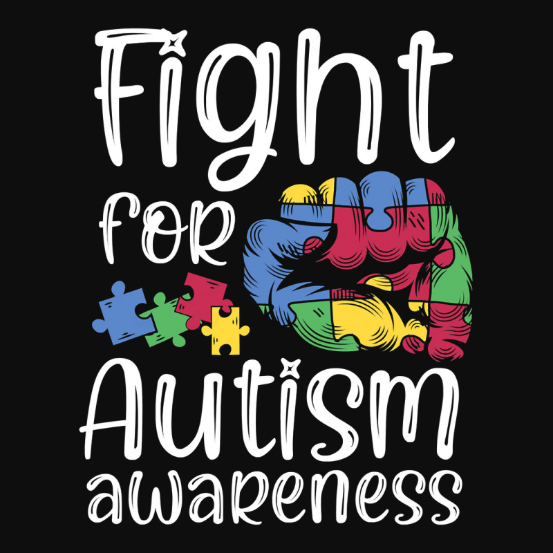 Fight For Autism Awareness World Autism Awareness Day 2021 T Shirt Crop Top by DianneHenderson91 | Artistshot