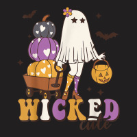 Wicked Cute Spooky Season Halloween Ghost Trick Or Treat T Shirt T-shirt | Artistshot