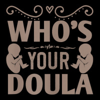 Womens Who's Your Doula T Shirt Men's 3/4 Sleeve Pajama Set | Artistshot