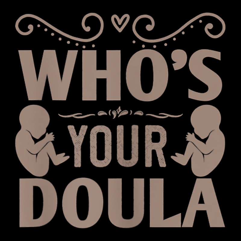 Womens Who's Your Doula T Shirt Men's 3/4 Sleeve Pajama Set | Artistshot