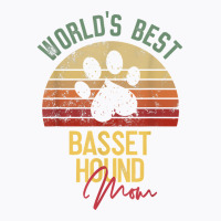 World´s Best Basset Hound Mom T Shirt T-shirt | Artistshot