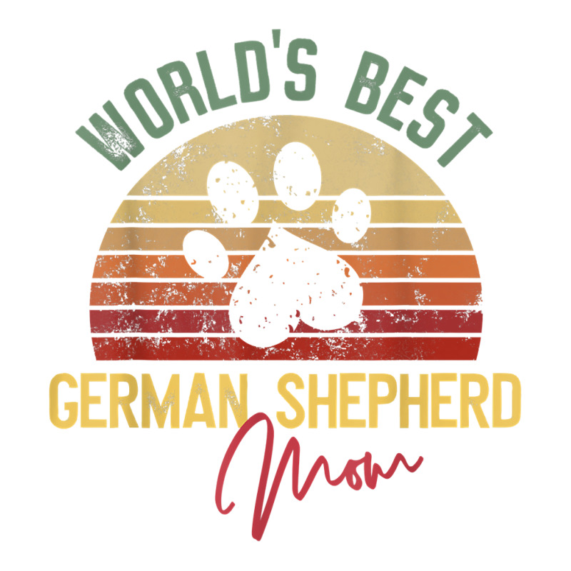 World´s Best German Shepherd Mom T Shirt Crewneck Sweatshirt | Artistshot